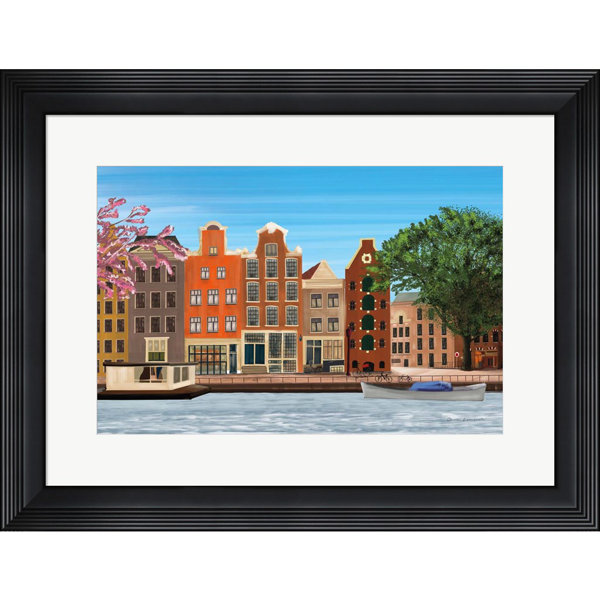 Latitude Run® Amsterdam by Picture Frame Graphic Art Wayfair